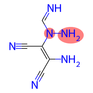 Methanimidic  acid,  N-(2-amino-1,2-dicyanoethenyl)-,  hydrazide,  (Z,Z)-  (9CI)