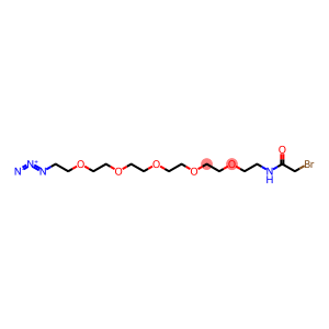 Bromoacetamido-PEG5 -Azide