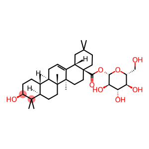 3β-Hydroxy-5α-olean-12-en-28-oic acid β-D-glucopyranosyl ester