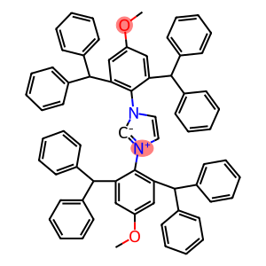 N,N'-Bis(2,6-bis(diphenylmethyl)-4-methoxyphenyl)imidazol-2-ylidene