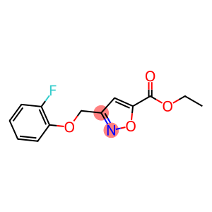 ethyl 3-((2-fluorophenoxy)Methyl)isoxazole-5-carboxylate