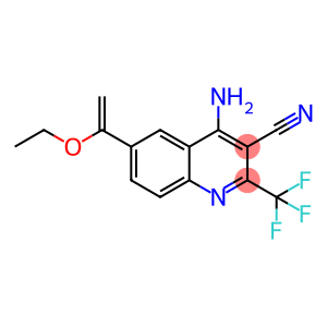 4-aMino-6-(1-ethoxyvinyl)-2-(trifluoroMethyl)quinoline-3-carbonitrile