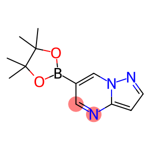6-(4,4,5,5-Tetramethyl-[1,3,2]dioxaborolan-2-yl)-pyrazolo[1,5-a]pyrimidine