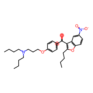(2-丁基-5-硝基-3-苯并呋喃基)[4-[3-(二丁基氨基)丙氧基]苯基]甲酮