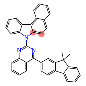 7H-Benzo[c]carbazole, 7-[4-(9,9-dimethyl-9H-fluoren-2-yl)-2-quinazolinyl]-