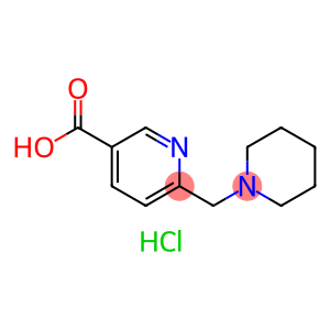 6-((piperidin-1-yl)methyl)pyridine-3-carboxylic acid hydrochloride