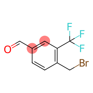 4-(Bromomethyl)-3-(trifluoromethyl)benzaldehyde