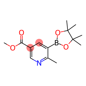 methyl 6-methyl-5-(tetramethyl-1,3,2-dioxaborolan-2-yl)pyridine-3-carboxylate