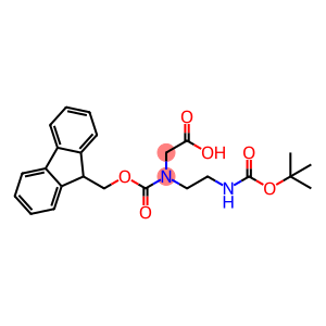 N-ALPHA-(9-FLUORENYLMETHOXYCARBONYL)-N-(BETA-T-BUTOXYCARBONYLAMINOETHYL)-GLYCINE