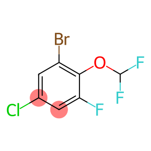 1-Bromo-5-chloro-2-(difluoromethoxy)-3-fluoro-benzene