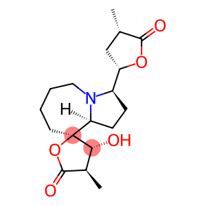 Spiro[furan-2(5H),9'-[9H]pyrrolo[1,2-a]azepin]-5-one, decahydro-3-hydroxy-4-methyl-3'-[(2S,4S)-tetrahydro-4-methyl-5-oxo-2-furanyl]-, (2S,3R,3'R,4R,9'aS)-