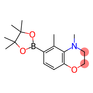 2H-1,4-Benzoxazine, 3,4-dihydro-4,5-dimethyl-6-(4,4,5,5-tetramethyl-1,3,2-dioxaborolan-2-yl)-