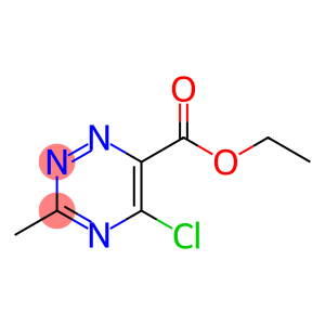 ETHYL 5-CHLORO-3-METHYL-1,2,4-TRIAZINE-6-CARBOXYLATE