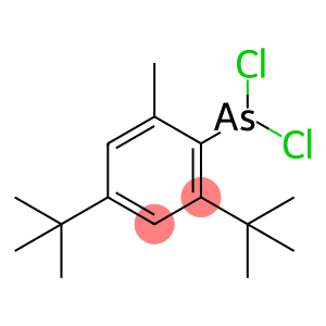 Arsonous dichloride, [2,4-bis(1,1-dimethylethyl)-6-methylphenyl]- (9CI)