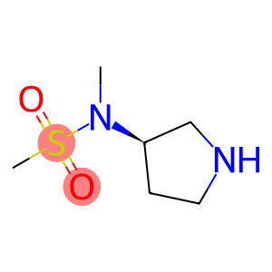 N-methyl-N-[(3R)-pyrrolidin-3-yl]methanesulfonamide