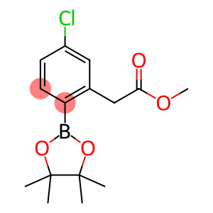 2-(5-氯-2-(4,4,5,5-四甲基-1,3,2-二氧硼烷-2-基)苯基)乙酸甲酯