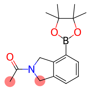 1-(4-(4,4,5,5-四甲基-1,3,2-二氧苯甲醛-2-基)异吲哚-2-基)乙-1-酮