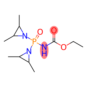 Carbamic acid, [bis(2,3-dimethyl-1-aziridinyl)phosphinyl]-, ethyl ester (9CI)