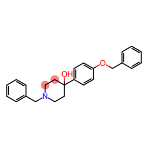 1-Benzyl-4-(4-(benzyloxy)phenyl)piperidin-4-ol