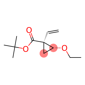 Cyclopropanecarboxylic acid, 1-ethenyl-2-ethoxy-, 1,1-dimethylethyl ester, trans- (9CI)