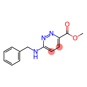 3-Pyridazinecarboxylic acid, 6-[(phenylmethyl)amino]-, methyl ester