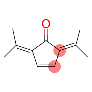 3-Cyclopenten-1-one,2,5-bis(1-methylethylidene)-(9CI)