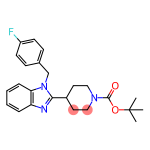 4-[1-(4-氟-苄基)-1H-苯并咪唑基-2-基]-哌啶-1-羧酸叔丁酯