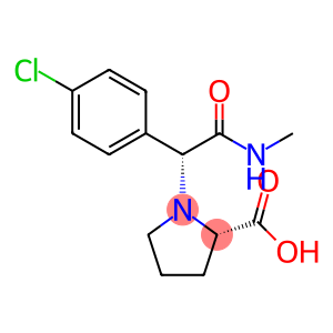 (S)-1-((R)-1-(4-chlorophenyl)-2-(methylamino)-2-oxoethyl)pyrrolidine-2-carboxylic acid