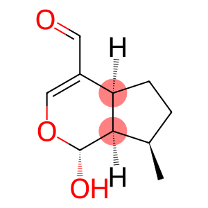 Cyclopenta[c]pyran-4-carboxaldehyde, 1,4a,5,6,7,7a-hexahydro-1-hydroxy-7-methyl-, (1R,4aS,7R,7aR)-