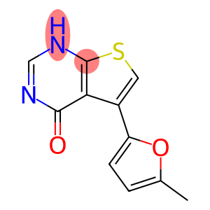 Thieno[2,3-d]pyrimidin-4(1H)-one, 5-(5-methyl-2-furanyl)-