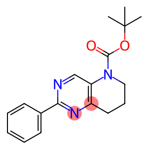 Pyrido[3,2-d]pyrimidine-5(6H)-carboxylic acid, 7,8-dihydro-2-phenyl-, 1,1-dimethylethyl ester