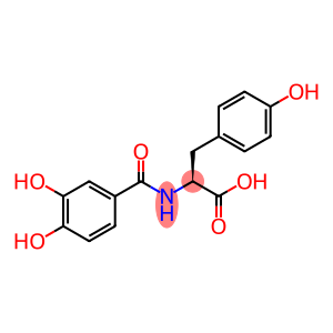 (S)-2-(3,4-dihydroxybenzaMido)-3-(4-hydroxyphenyl)propanoic acid