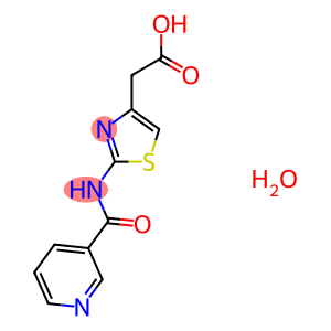 {2-[(3-PYRIDINYLCARBONYL)AMINO]-1,3-THIAZOL-4-YL}ACETIC ACID HYDRATE