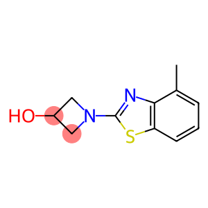 1-(4-methyl-1,3-benzothiazol-2-yl)azetidin-3-ol