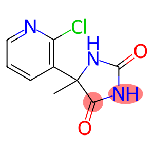 5-(2-chloropyridin-3-yl)-5-methylimidazolidine-2,4-dione