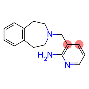2-Pyridinamine, 3-[(1,2,4,5-tetrahydro-3H-3-benzazepin-3-yl)methyl]-