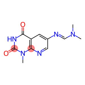 N,N-dimethyl-N'-(1-methyl-2,4-dioxo-1,2,3,4-tetrahydropyrido[2,3-d]pyrimidin-6-yl)imidoformamide