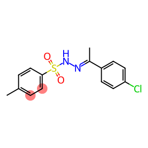 Benzenesulfonic acid, 4-methyl-, (2E)-2-[1-(4-chlorophenyl)ethylidene]hydrazide