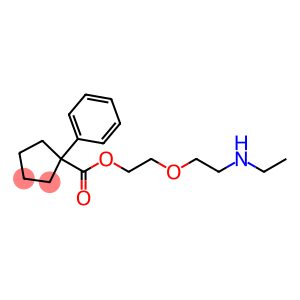 2-[2-(Ethylamino)ethoxy]ethyl 1-phenylcyclopentanecarboxylate