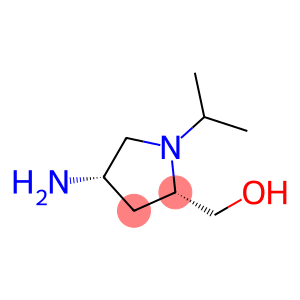 2-Pyrrolidinemethanol,4-amino-1-(1-methylethyl)-,(2S-cis)-(9CI)