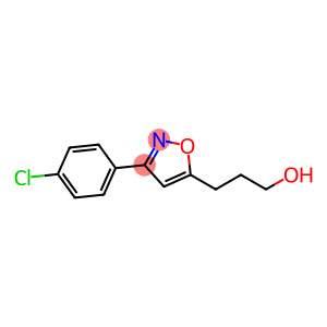 3-[3-(4-chlorophenyl)-1,2-oxazol-5-yl]propan-1-ol