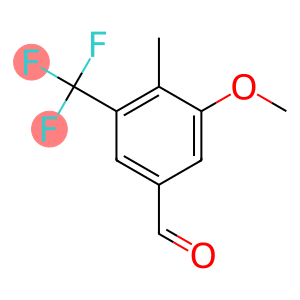 Benzaldehyde, 3-methoxy-4-methyl-5-(trifluoromethyl)-