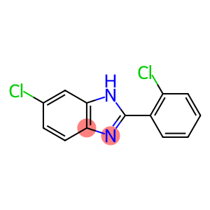 5-chloro-2-(2-chlorophenyl)-3H-benzoimidazole