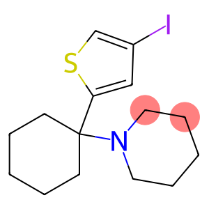 Piperidine, 1-[1-(4-iodo-2-thienyl)cyclohexyl]-