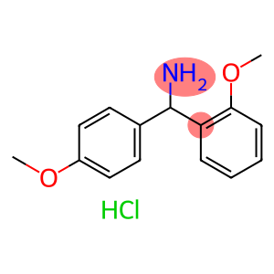 (2-methoxyphenyl)(4-methoxyphenyl)methanamine hydrochloride