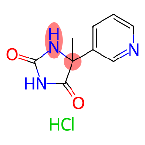 5-甲基-5-(吡啶-3-基)咪唑烷-2,4-二酮盐酸