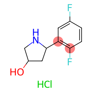 5-(2,5-二氟苯基)吡咯烷-3-醇盐酸盐