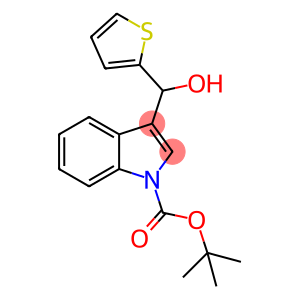 1-BOC-3-[hydroxy(thiophen-2-yl)Methyl]indole