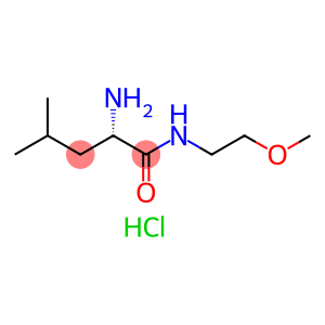 (2S)-2-amino-N-(2-methoxyethyl)-4-methylpentanamide hydrochloride