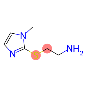 Ethanamine, 2-[(1-methyl-1H-imidazol-2-yl)thio]-